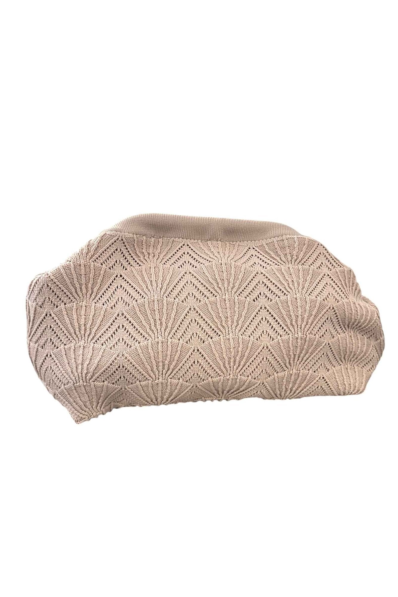 Shelly clutch - Oyster Pink